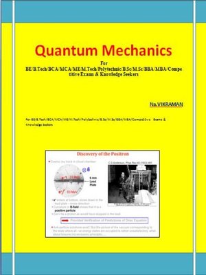 cover image of Quantum Mechanics